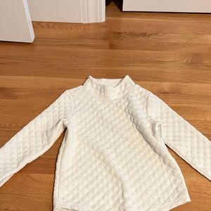 Crewcuts White Quilted Kids Sweater